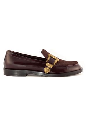 Burgundy leather Lira loafers ROBERTO FESTA | LIRATANNICO
